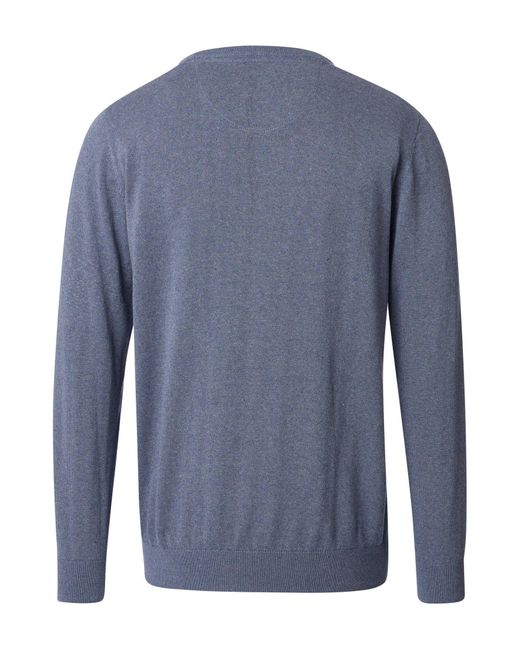 CASA MODA Rundhalspullover 454385300 in Blue für Herren