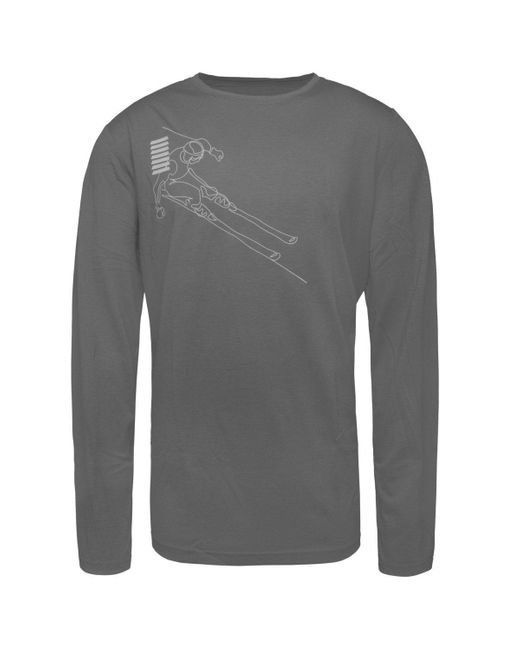 Schoeffel Langarmshirt Hasliberg in Gray für Herren