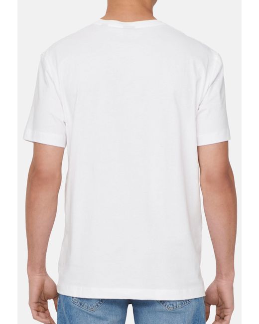 Only & Sons 3er Pack MAX (Spar-Set, 3-tlg) T-Shirt - Baumwolle - Atmungsaktiv - Vielseitiges Basic in Black für Herren