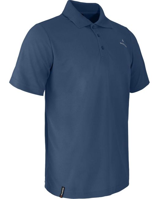 Bergson T- BLACKI Polo-Shirt, Knopfleiste, schnelltrocknend, Pique, Normalgrößen in Blue für Herren