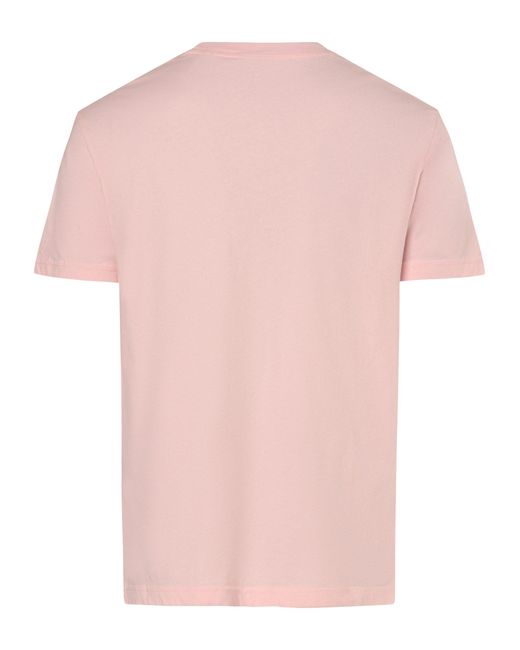Gant T-Shirt in Pink für Herren