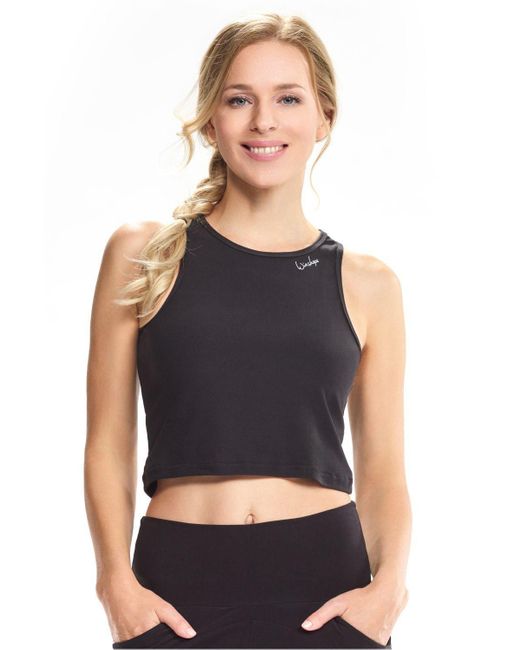 Winshape Black Tanktop AET135LS Functional Light and Soft