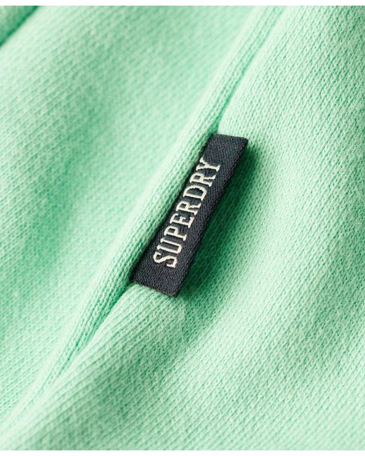 Superdry Sweater ESSENTIAL LOGO CREW SWEAT UB Spearmint Light Green für Herren