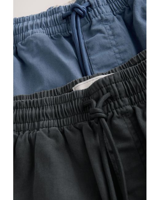 Next Docks-Shorts mit Stückfärbung (2-tlg) in Blue für Herren