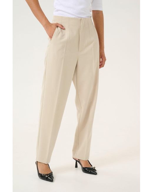 Kaffe Natural Anzughose Pants Suiting KAhella