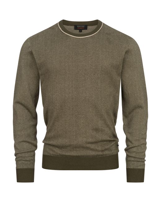 INDICODE Strickpullover INPallboy in Green für Herren