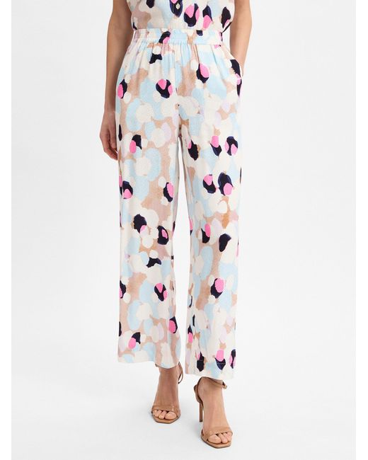 Numph Blue Stoffhose Nugracie