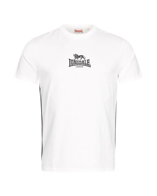 Lonsdale T-Shirt SHEGRA in White für Herren