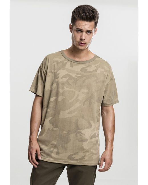 Urban Classics Kurzarmshirt T-Shirt Camo Oversized Tee (1-tlg) in Natur für  Herren | Lyst DE | T-Shirts