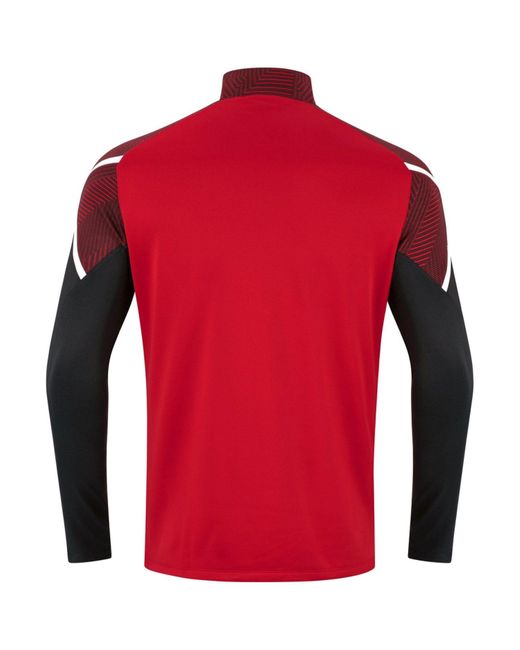 JAKÒ Fleecepullover Zip-Top Performance 8622 in Red für Herren