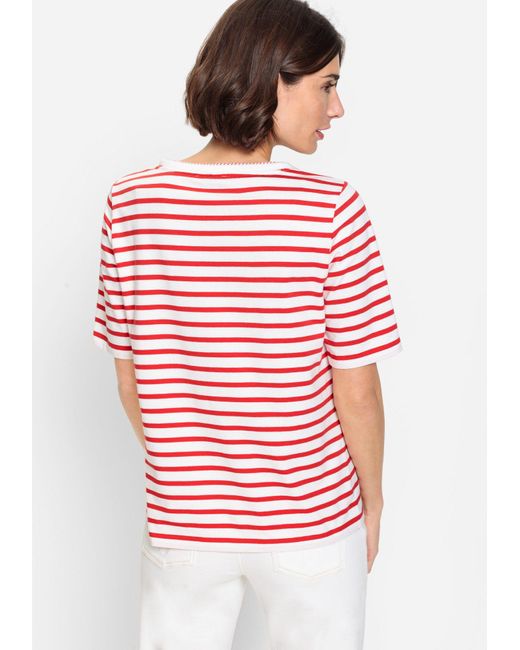 Olsen Red T-Shirt Short Sleeves