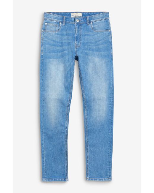 Next Skinny Fit Essential Jeans mit Stretch (1-tlg) in Blue für Herren
