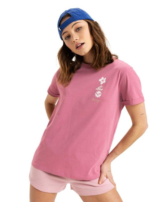 Roxy Pink Shirttop Oceanregular Art