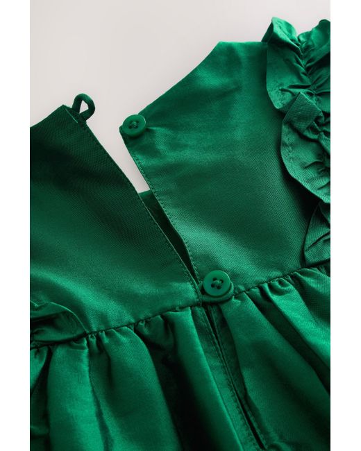 Next Green Partykleid mit Raffung (1-tlg)
