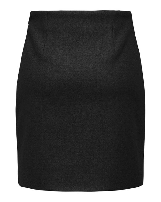 ONLY Black Minirock ONLTRILLION HW SHORT SKIRT PNT