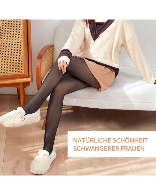 Refttenw Natural Umstandsstrumpfhose,Fleecesocken,warme Socken,Strümpfe