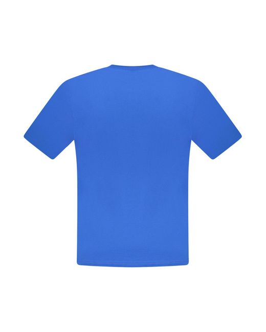 North Sails Kurzarm-T-Shirt Blau mit Rundhals und in Blue für Herren