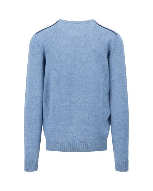 Fynch-Hatton Strickpullover in Blue für Herren