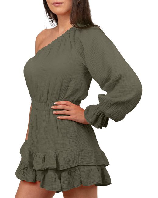 Reichstadt Green Sommerkleid Khaki One Size