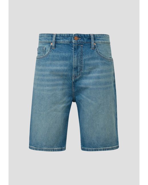 S.oliver Stoffhose Jeans-Bermuda / Regular Fit / High Rise / Straight Leg in White für Herren