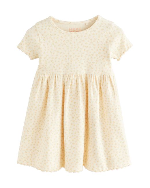 Next Natural Jerseykleid Kurzärmliges Jersey-Kleid (1-tlg)