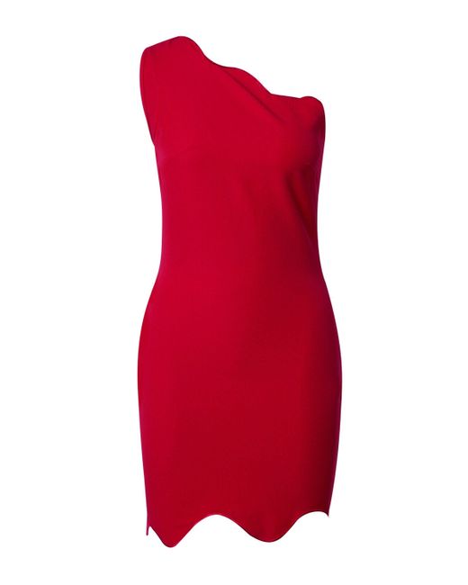 Trendyol Red Cocktailkleid (1-tlg) Plain/ohne Details