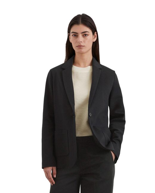 Marc O' Polo Black Jerseyblazer aus Interlock-Qualität