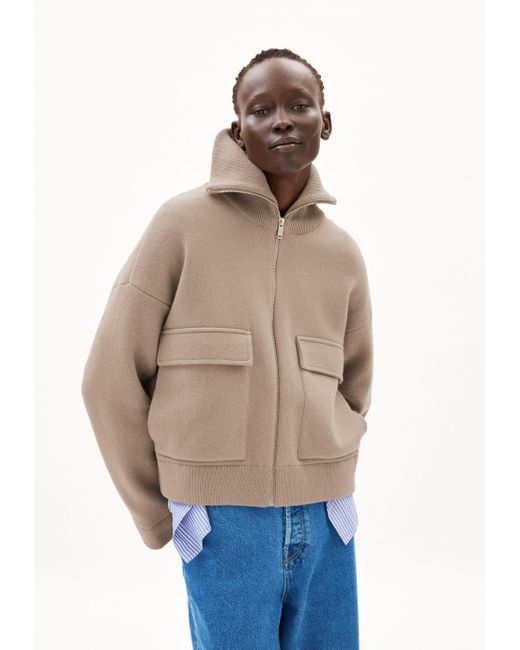 ARMEDANGELS Natural Blouson JOANIAAS Jacke aus Bio-Baumwoll Mix (1-St) Oversized Fit