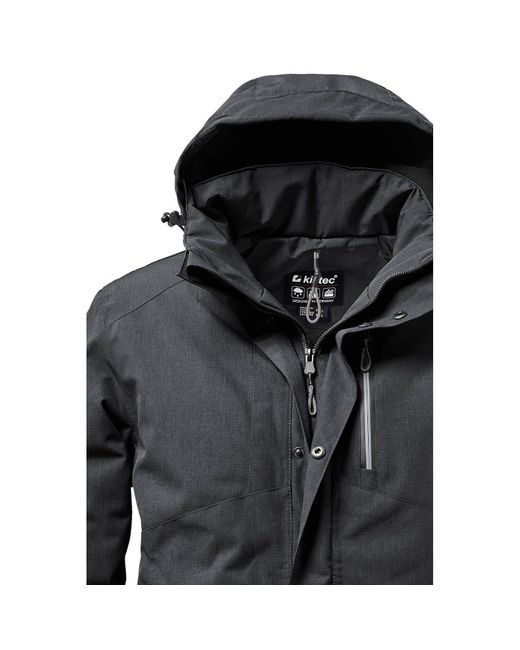Killtec 3-in-1-Funktionsjacke Outdoorjacke KOW 161 in Black für Herren
