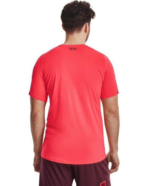 Under Armour Under ® T-Shirt Hg Armour Nov Fitted Short Sleeve in Red für Herren
