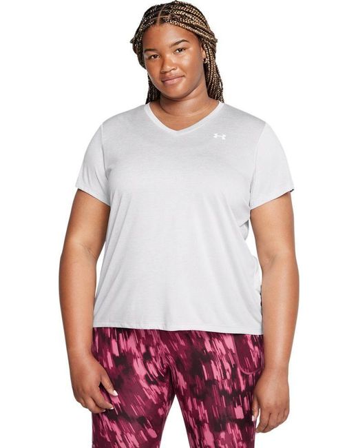 Under Armour White ® T-Shirt Tech Ssv- Twist&