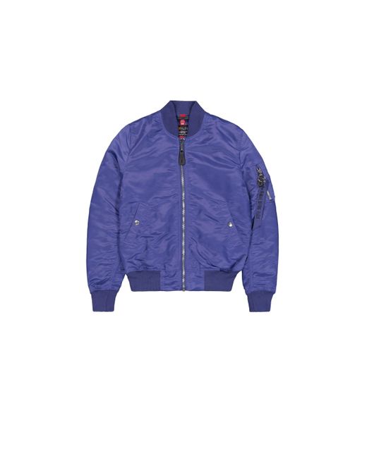 Alpha Industries Blue Bomberjacke Women