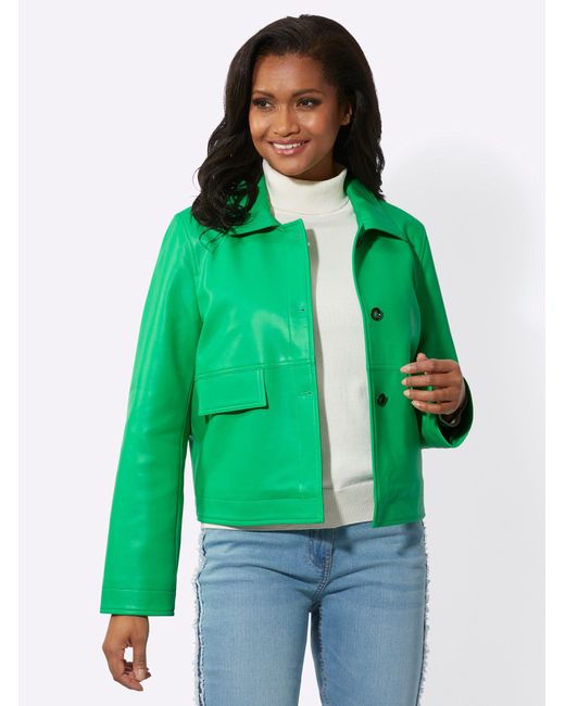 WITT Green Allwetterjacke Lederimitatjacke