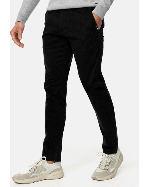 INDICODE Chinohose INKellen in Black für Herren