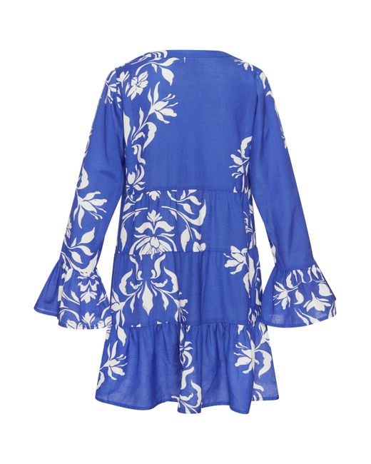 Lascana Blue Longbluse
