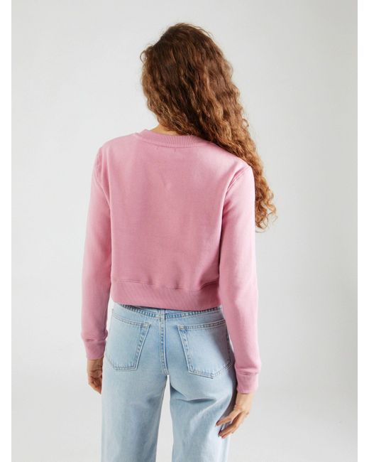 Aéropostale Pink Sweatshirt BROOKLYN (1-tlg) Plain/ohne Details