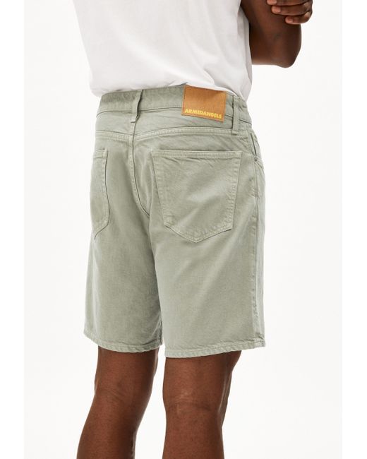 ARMEDANGELS AARVO (1-tlg., Regular Fit) Jeans Shorts aus recycelter Baumwolle in Natural für Herren