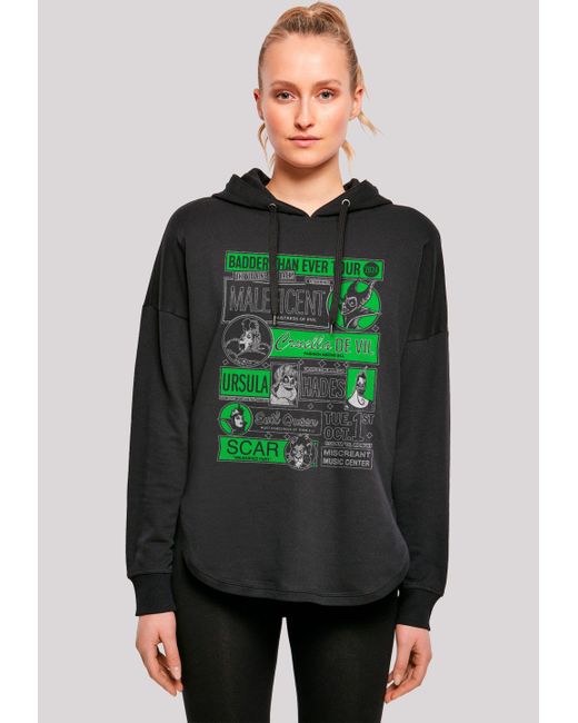 F4NT4STIC Green Kapuzenpullover Disney Villians Are Back Premium Qualität