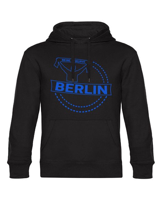 multifanshop Kapuzensweatshirt Berlin blau in Blue für Herren