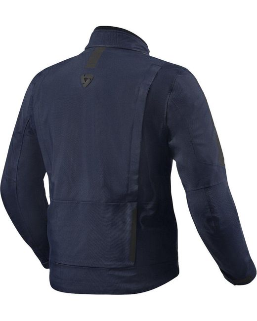Revit Motorradjacke Ridge Gore-Tex Motorrad Textiljacke wasserdicht in Blue für Herren