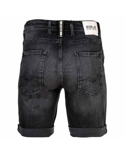 Replay Bermudas Bermuda-Shorts Baumwolle in Gray für Herren