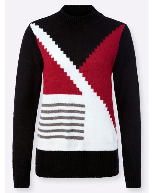 WITT Red Strickpullover Pullover