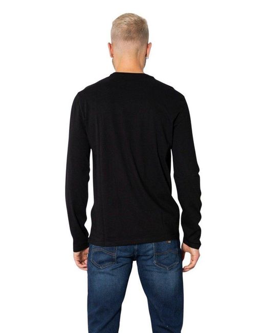 Armani Exchange T-Shirt kurzarm, Rundhals, ein Must-Have für Ihre Kleidungskollektion! in Black für Herren