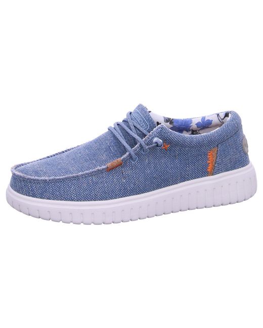 Fusion Blue Schnürschuh