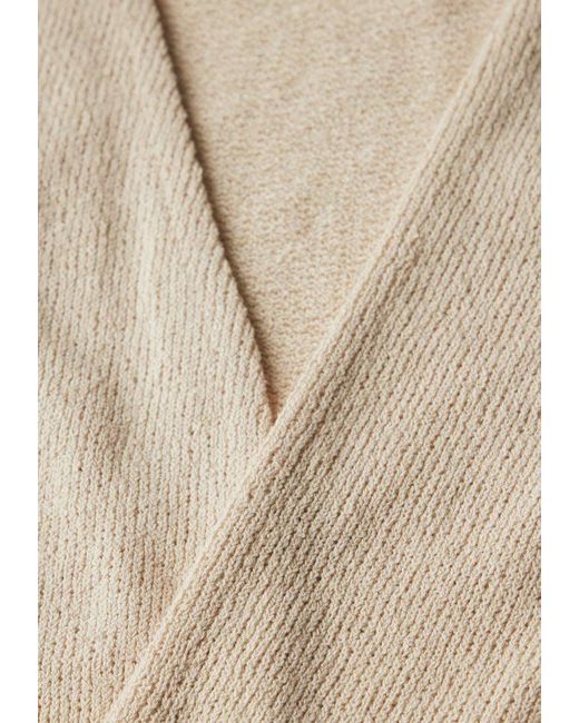 Street One Natural Strickjacke – Offene Langarm-Jacke aus weichem Viskosemix