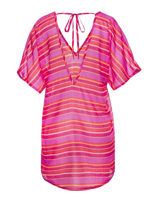 S.oliver Pink Tunika mit Streifenmuster