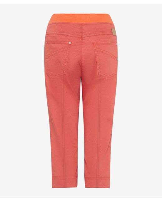 RAPHAELA by BRAX Red 5-Pocket-Jeans Style PAMINA CAPRI