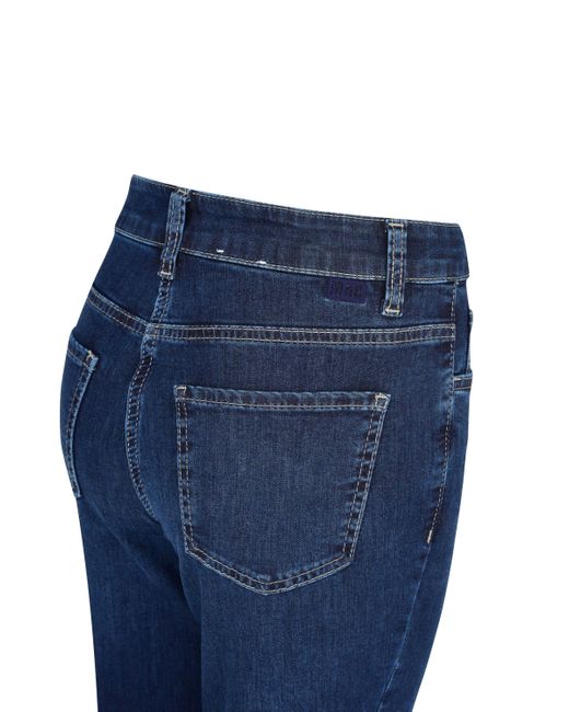 M·a·c Stretch-Jeans MELANIE PIPE mid modern blue used 5044-90-0387 D643 |  Lyst DE