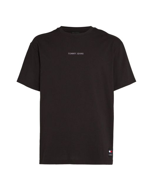 Tommy Hilfiger Plus T-Shirt TJM REG S NEW CLASSICS TEE EXT mit Tommy Jeans  Schriftzug in Schwarz für Herren | Lyst DE