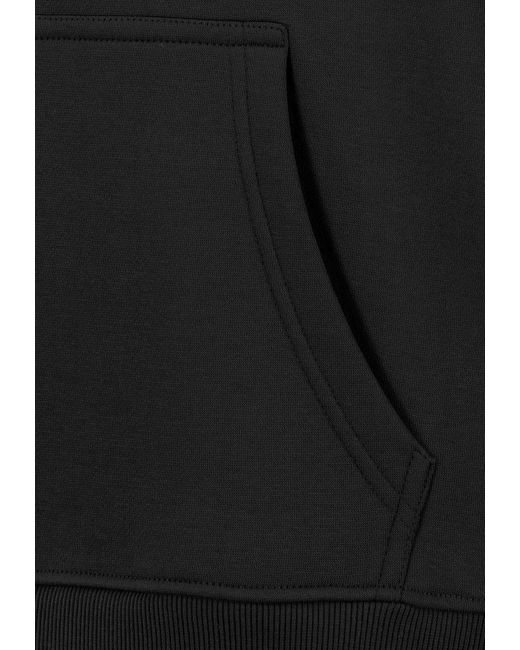 Sublevel Hoodie mit Weltmotiv und Kängurutasche Sweat WORLDWIDE in Black für Herren